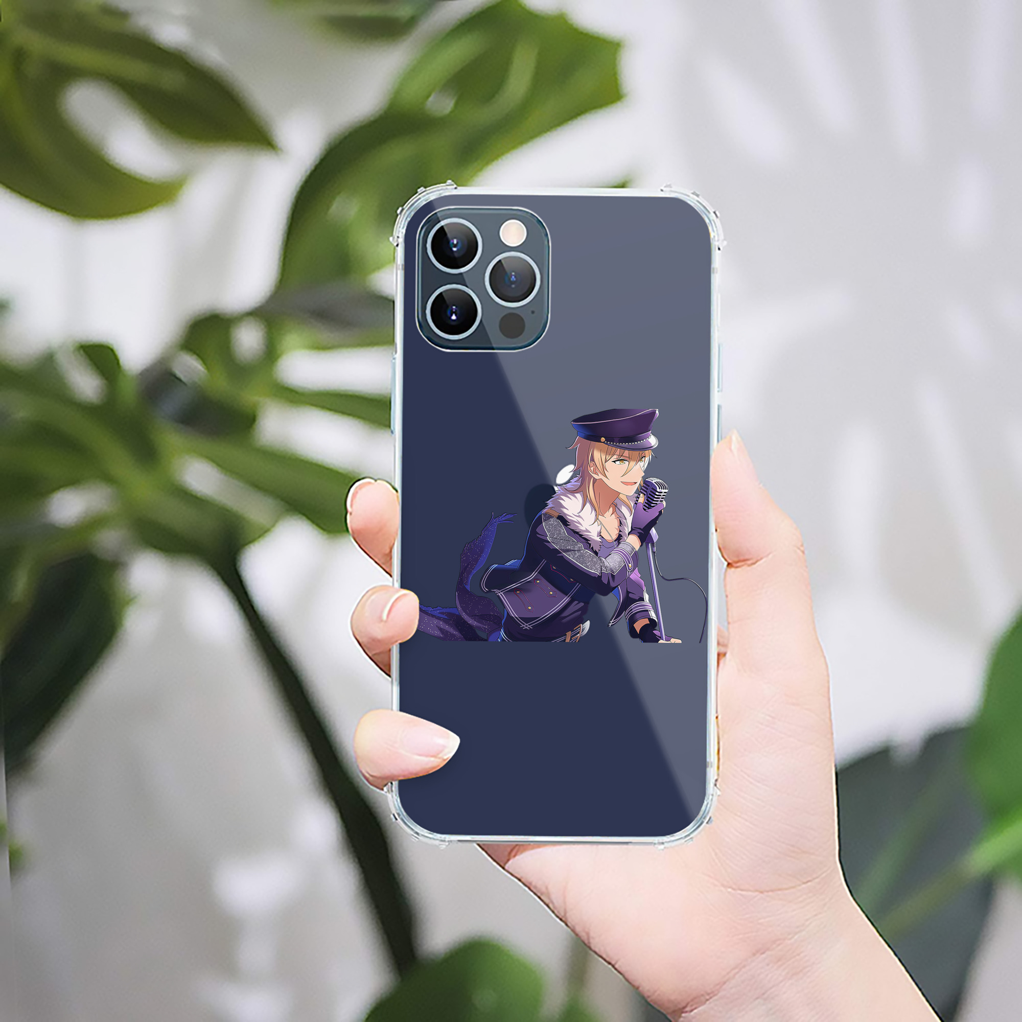 （画像用） あんさんぶるスターズ! Ensemble Stars 【iPhone 12シリーズ対応】透明スマホケース（クリアソフトケース）